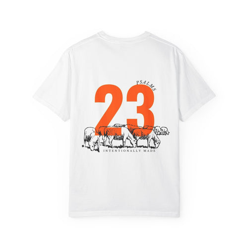 Psalm 23 'The Lord Is My Shepherd' T-Shirt — Christian Faith Tee